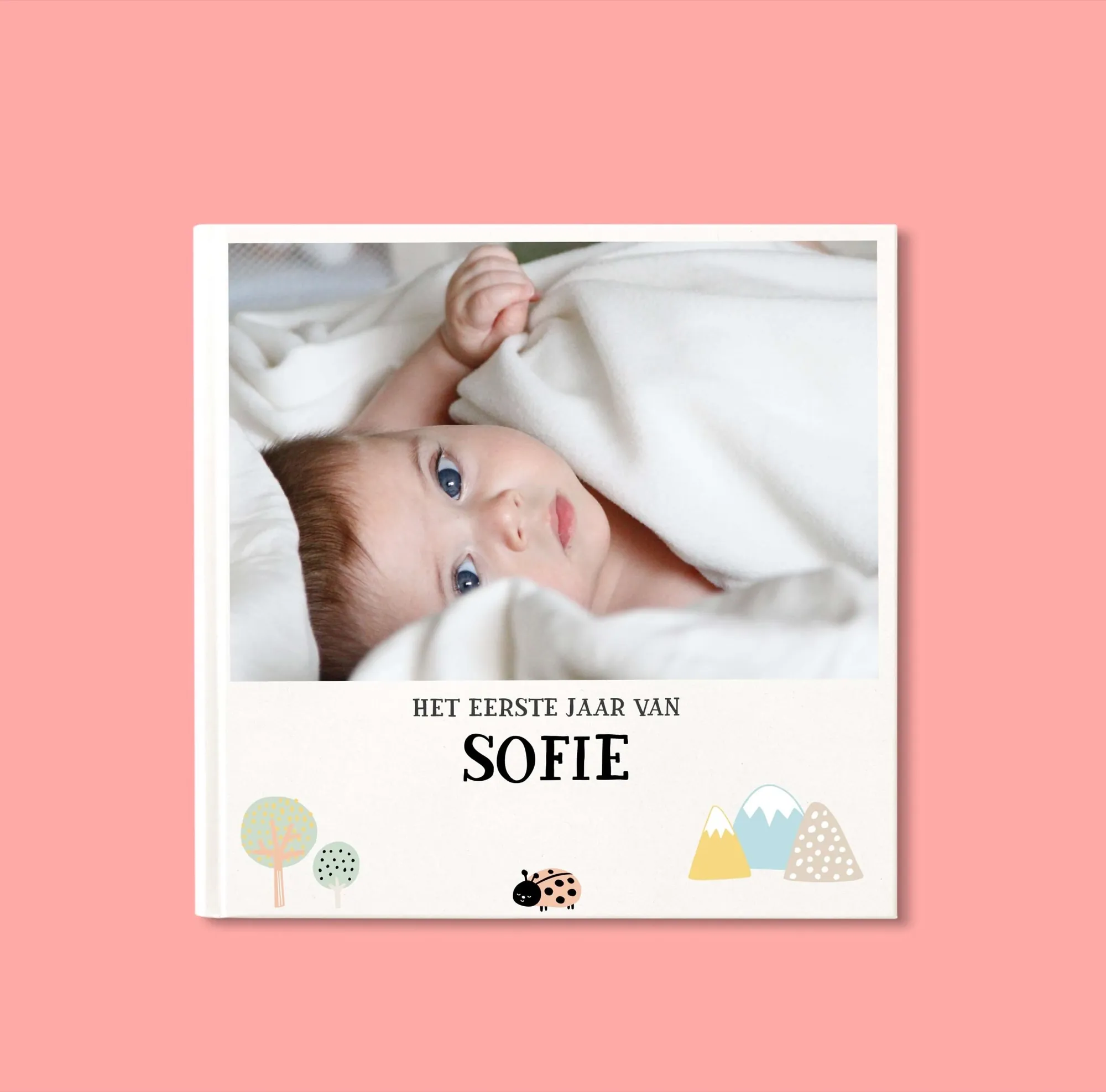 klikkie fotoboek als cadeau voor de eerste verjaardag van een baby